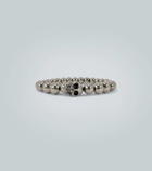 McQueen Skull multi-beaded bracelet