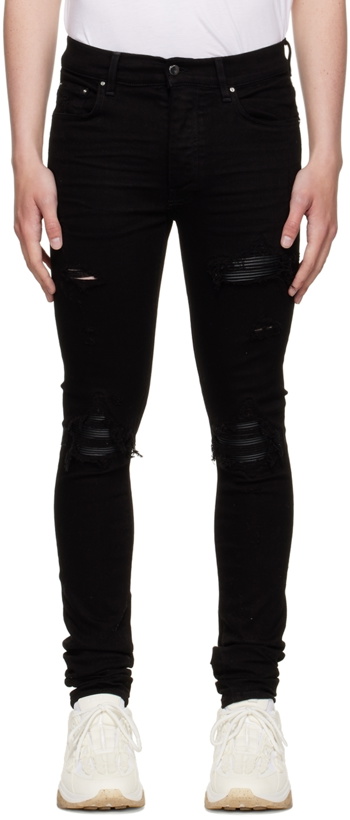 Photo: AMIRI Black MX1 Jeans