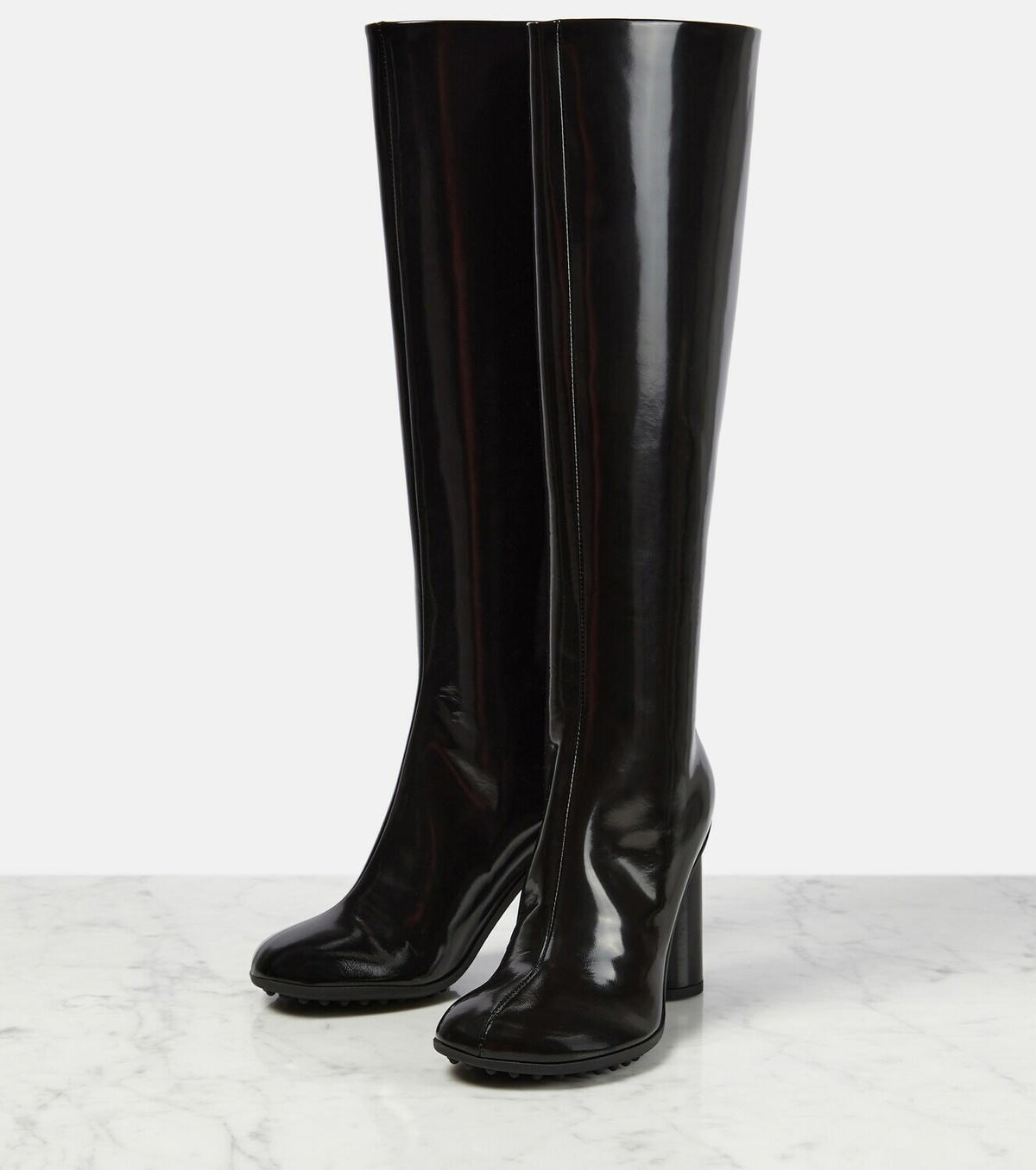 Bottega Veneta Atomic patent leather knee-high boots Bottega