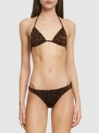TOM FORD Printed Triangle Bikini Set