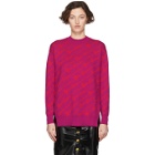 Versace Pink Wool Gianni Versace Sweater