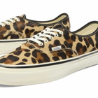 Vans LX Authentic 44 Pony Hair Sneaker in Marshmallow/Leopard