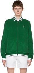 Polo Ralph Lauren Green Cotton Bomber Jacket