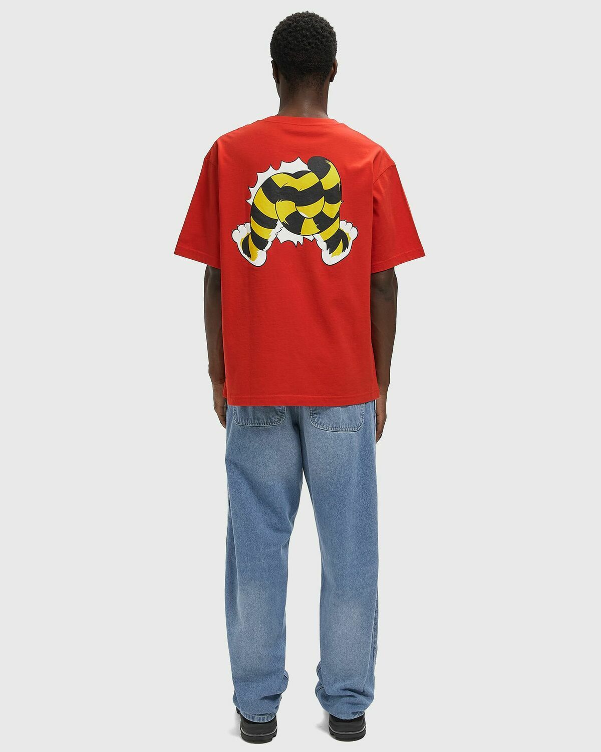 Kenzo WILD TIGER TEE Red Mens Shortsleefe