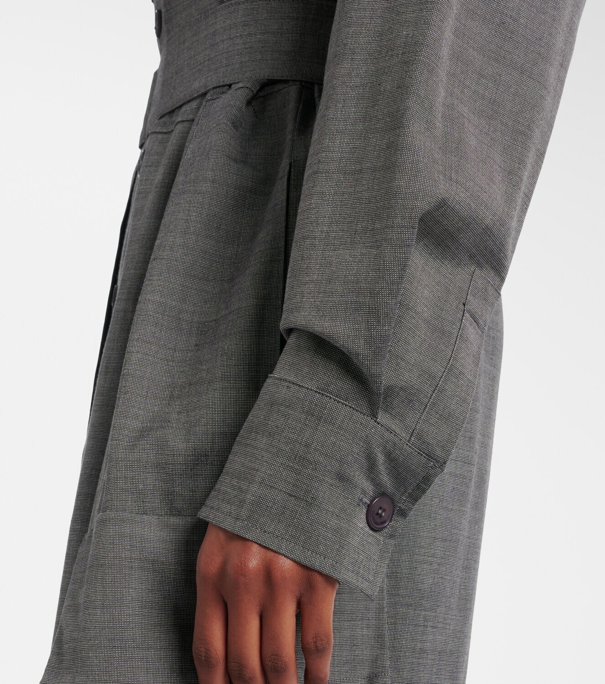 The Frankie Shop Linda belted jumpsuit