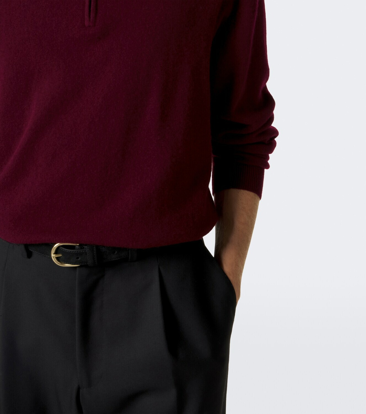 Lisa Yang Augustus cashmere half-zip sweater