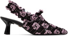 Amy Crookes Black Garden Heels