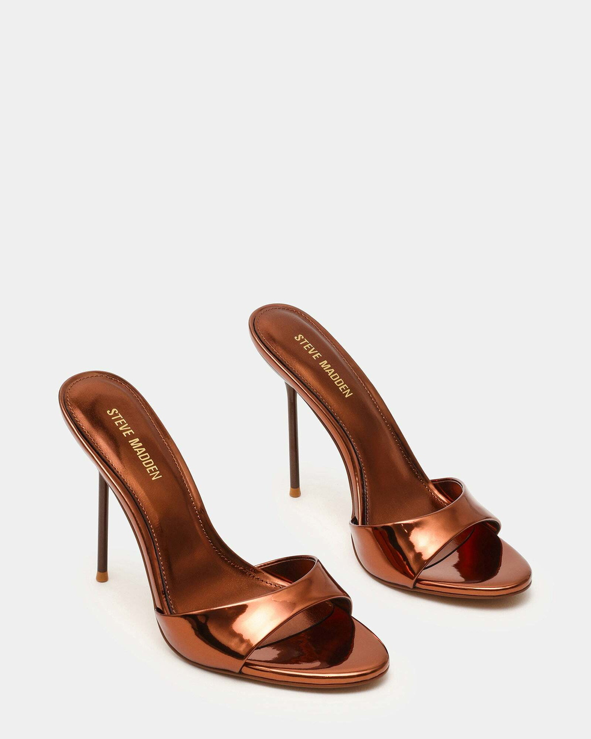 Steve Madden Davina Heels in Bronze