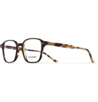 Cutler and Gross - Square-Frame Tortoiseshell Acetate Optical Glasses - Beige