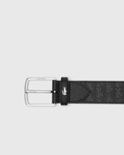 Lacoste Leather Goods Belt Black - Mens - Wallets