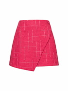 SAKS POTTS - Clara Wool Bouclé Mini Skirt