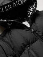 Moncler - Montcla Grosgrain-Trimmed Quilted Nylon Hooded Down Jacket - Black