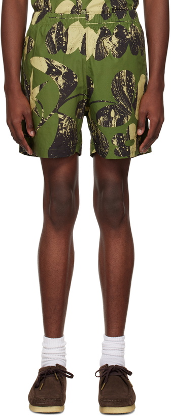 Photo: Saturdays NYC Khaki Mario Shorts