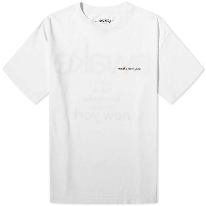 Photo: Awake NY Men's City T-Shirt in White