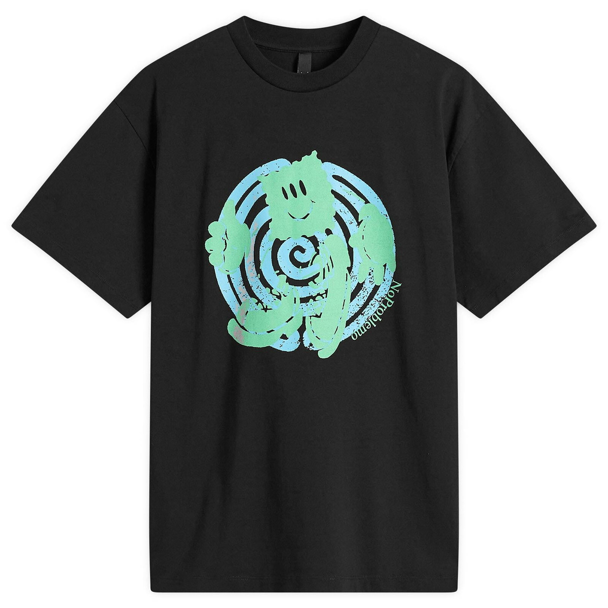 No Problemo Men's Acid Team T-Shirt in Black