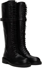 Ann Demeulemeester Black High Danny Boots