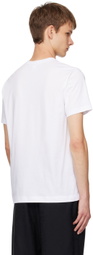 Comme des Garçons Shirt White Crewneck T-shirt