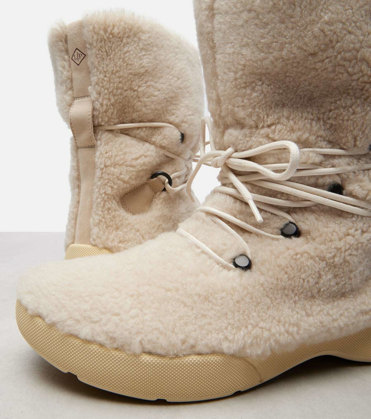 Loro Piana Shearling ankle boots