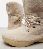 Loro Piana Shearling ankle boots
