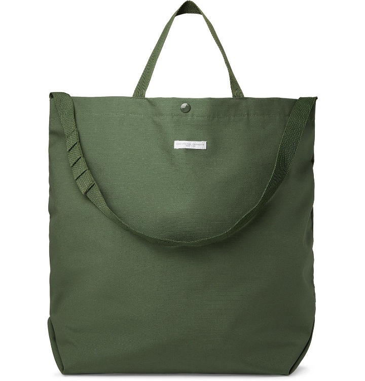 Photo: Engineered Garments - Jacquard Tote Bag - Green