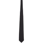 Burberry Black Silk Tie