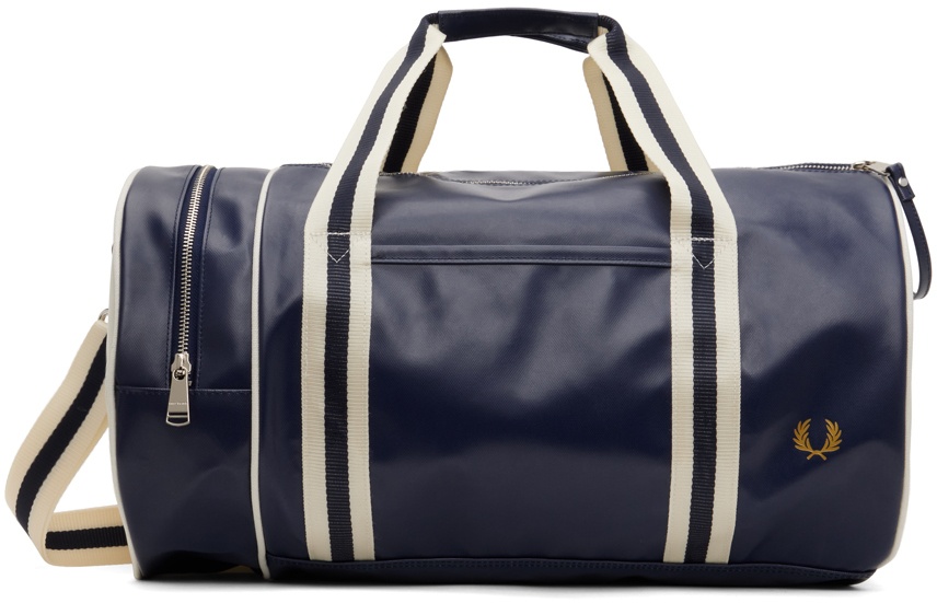 Photo: Fred Perry Blue Classic Barrel Bag