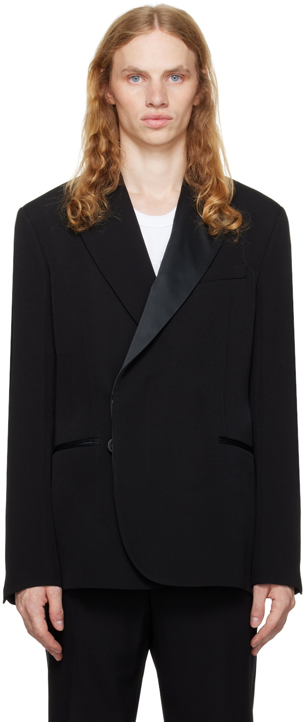 Wales Bonner Black Rise Blazer