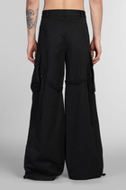 Ann Demeulemeester Iben Pants In Black Cotton
