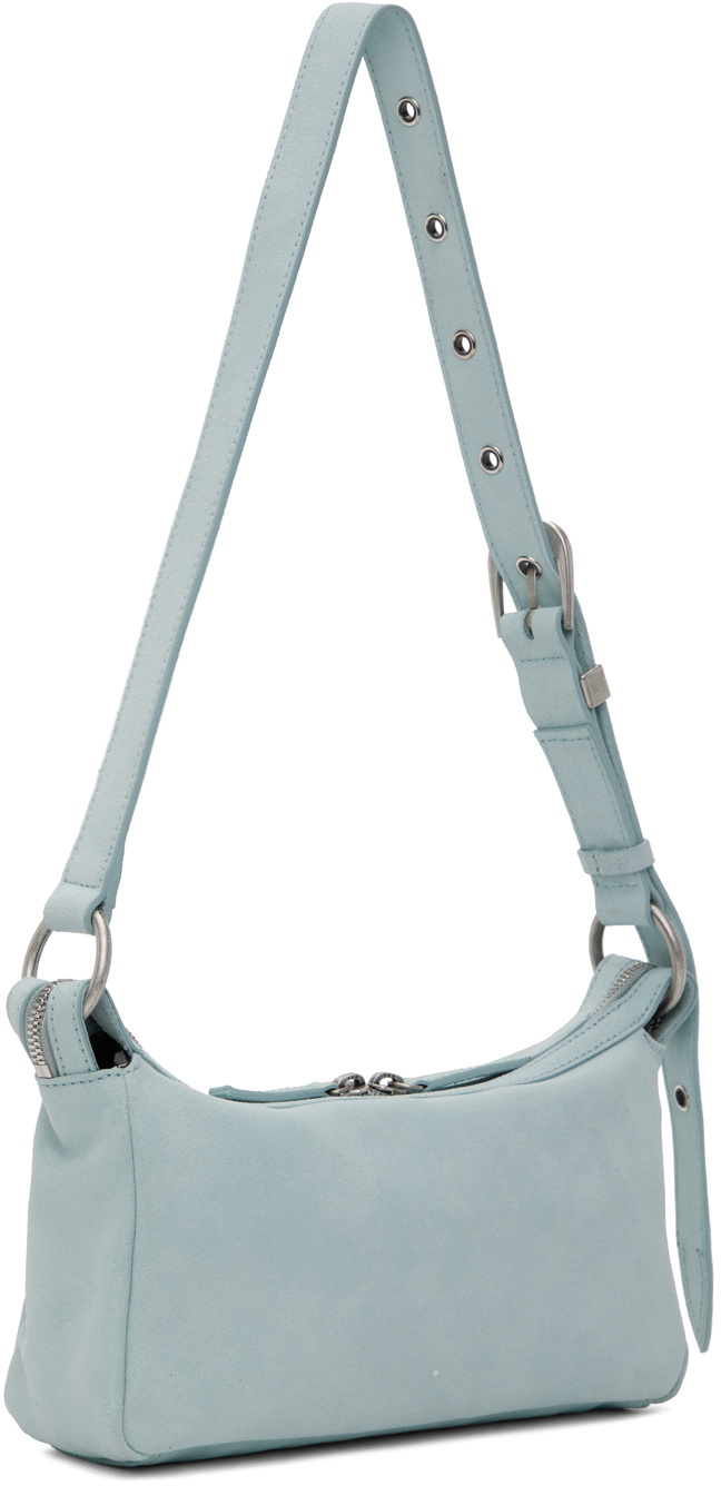 ☆MARGE SHERWOOD☆ HOBO MINIpastel blue pullup crinkle Marge Sherwood Blue Mini Outpocket Bag Marge Sherwood