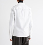 Bottega Veneta - Slim-Fit Cotton-Blend Poplin Shirt - White