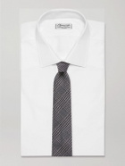 Anderson & Sheppard - 9cm Checked Silk and Wool-Blend Tie
