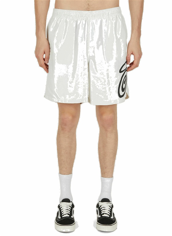 Photo: Curly S Water Shorts in White