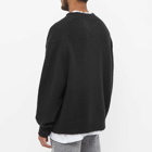 Cole Buxton Men's Wool Crew Knit in Black