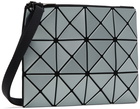 BAO BAO ISSEY MIYAKE Blue Lucent Metallic Crossbody Bag