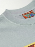COME TEES - Dark Passages Raver Cotton-Jersey T-Shirt - Gray