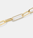 Bucherer Fine Jewellery Link 18kt gold necklace with diamonds