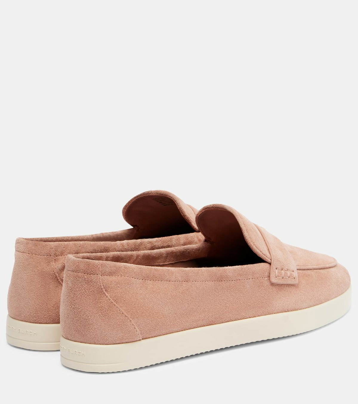 Tory Burch Suede penny loafers