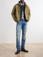RRL - Distressed Slim-Fit Jeans - Blue