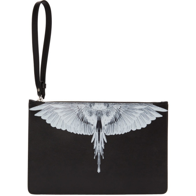 Photo: Marcelo Burlon County of Milan Black Wings Pouch