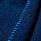 Tekla Fabrics Pure New Wool Blanket in Blue