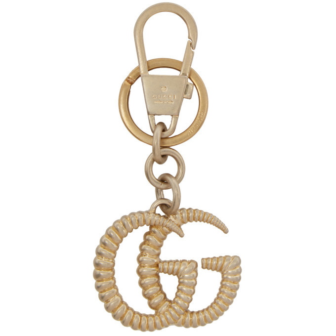Gucci GG Marmont Keychain - Gold Keychains, Accessories - GUC381851