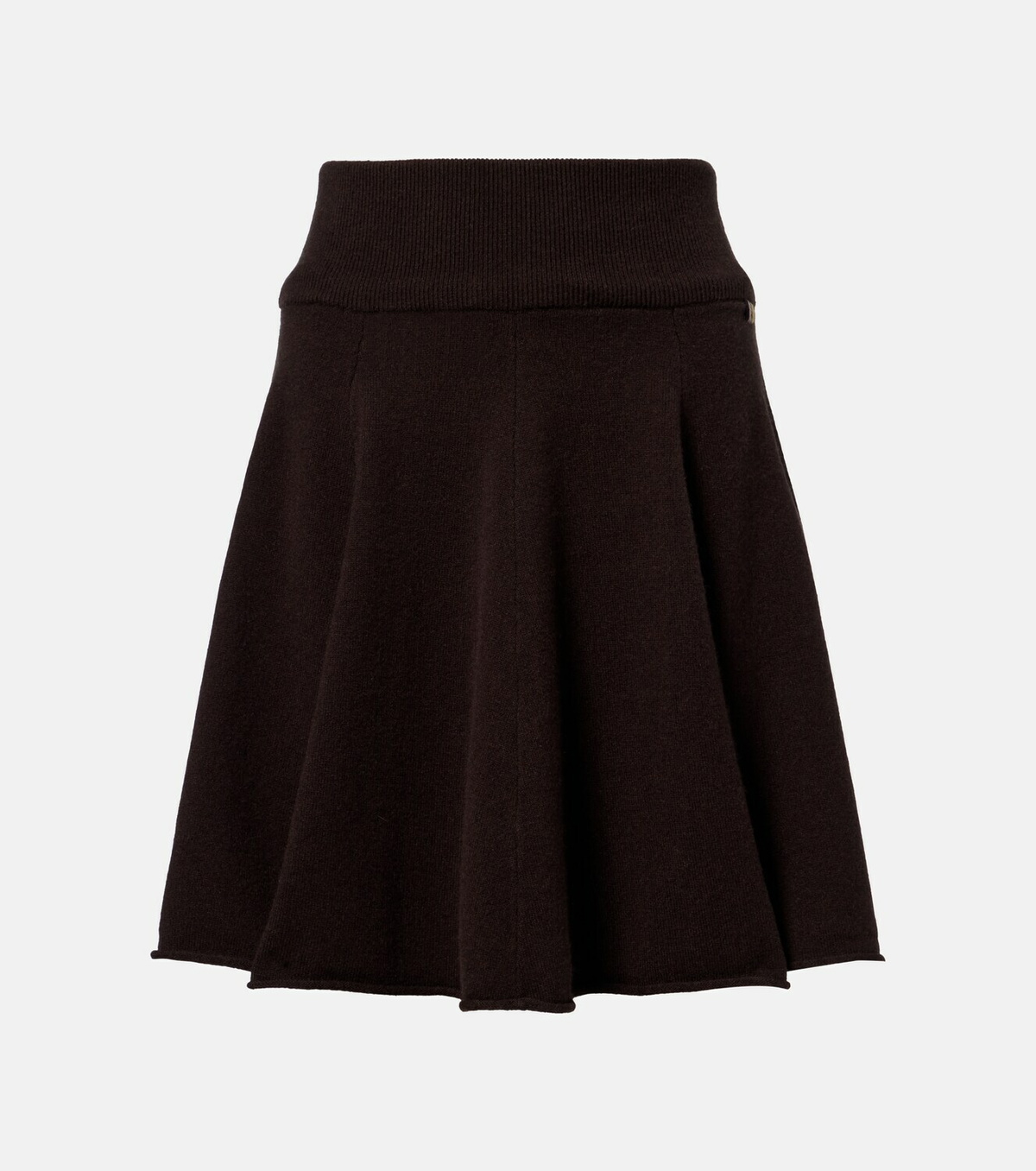 Extreme Cashmere N°379 Girl cashmere-blend miniskirt