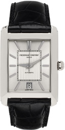 Frédérique Constant Black & Silver Classics Carree Automatic Watch