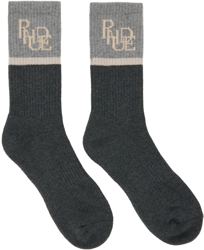 Photo: Rhude Gray Sport Socks