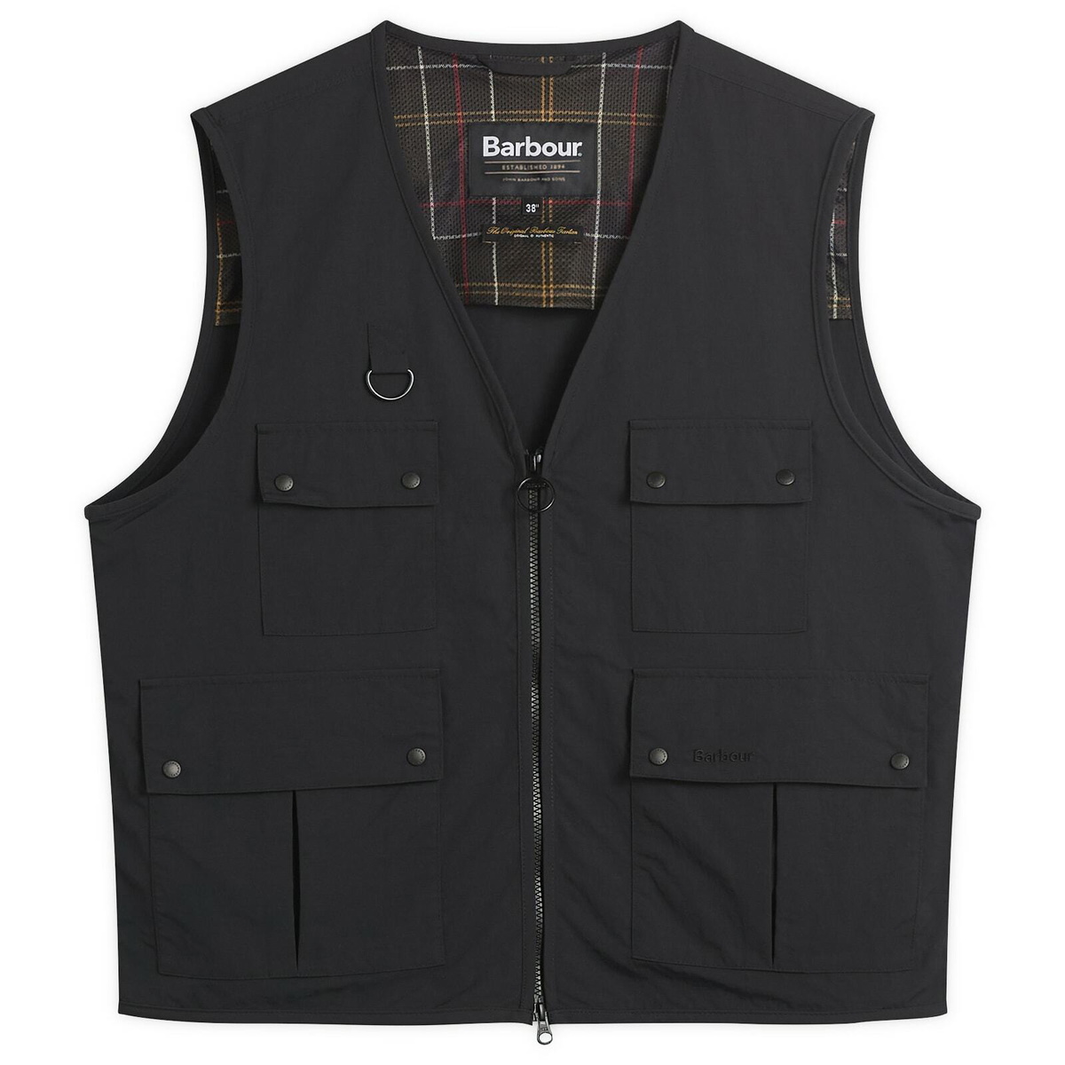 Barbour Men's Fly Fishing Vest in Black