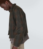 Our Legacy Checked coated cotton jacket