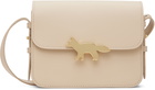 Maison Kitsuné Beige Edie Bag