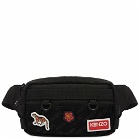 Kenzo Men's Military Belt Bag in Black