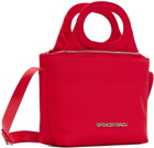 SPENCER BADU Red Small 2-in-1 Messenger Bag