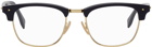 Fendi Blue & Gold Square Glasses